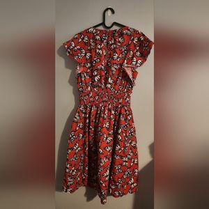Kate Spade Red Butterfly Dress
